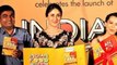 Bollywood actress Kareena Kapoor launched Rujuta Diwekar's DVD, 'Indian food Wisdom and Art of Eating Right', at Hotel Taj Lands End in Bandra, Mumbai, on Saturday evening. Kareena Kapoor interacted with the media and said: 