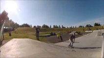 Backflip en skateboard par Egill Gunnar - vraiment dingue!