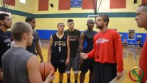 FNU Holds Tryouts For Inaugural Men's Basketball Team