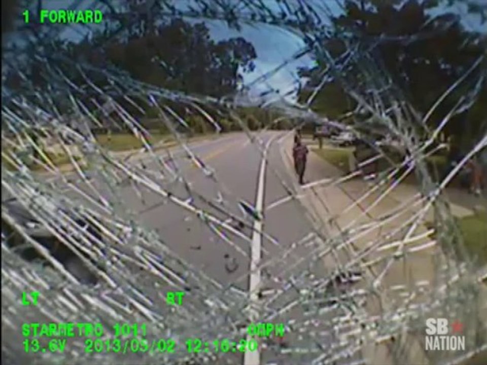 SHOCKING VIDEO Man Survives Scary Motorcycle Crash