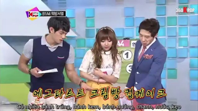 [Vietsub] 130409 All The Kpop Ep 27 - B1A4 [BANA Team@360kpop]