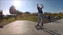 Backflip on skateboard complete Egill Gunnar