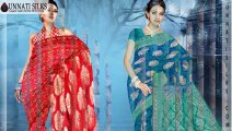Banarasi Sarees Online, Benarasi Brocade saris shop, Buy brocade saree