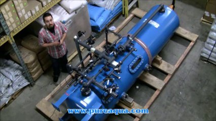 Pure Aqua| Desionizador De Cama Mixta Kuwait 2 x 50 GPM