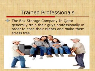 Best moving And Storage company In Qatar