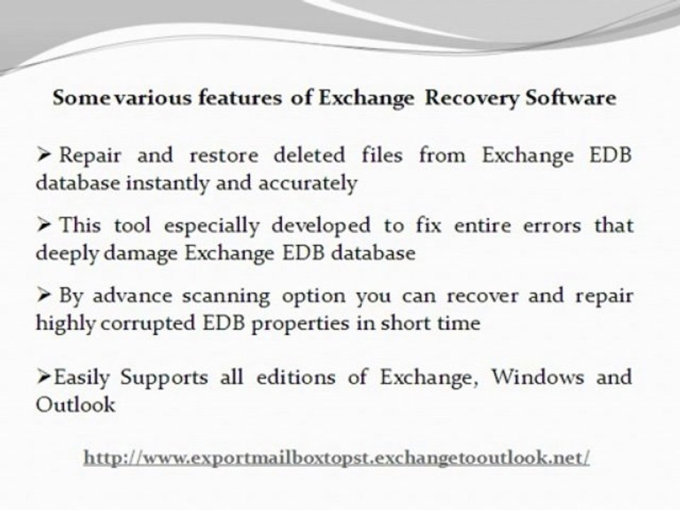 Export Mailbox to PST