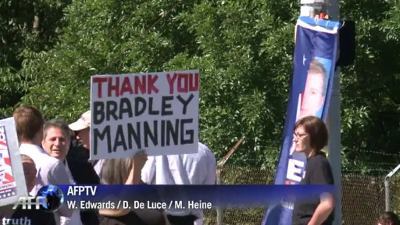Enttäuschung über Schuldspruch für Wikileaks-Informant Manning