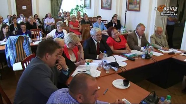 XLIII Sesja Rady Miasta Ostrów Mazowiecka 26.06.2013