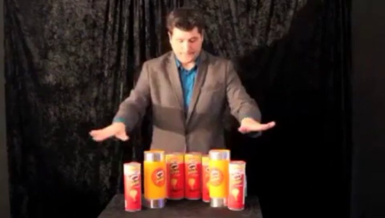 Multiplying Potato Chips Set (8 can) by Twister Magic - Magic Trick