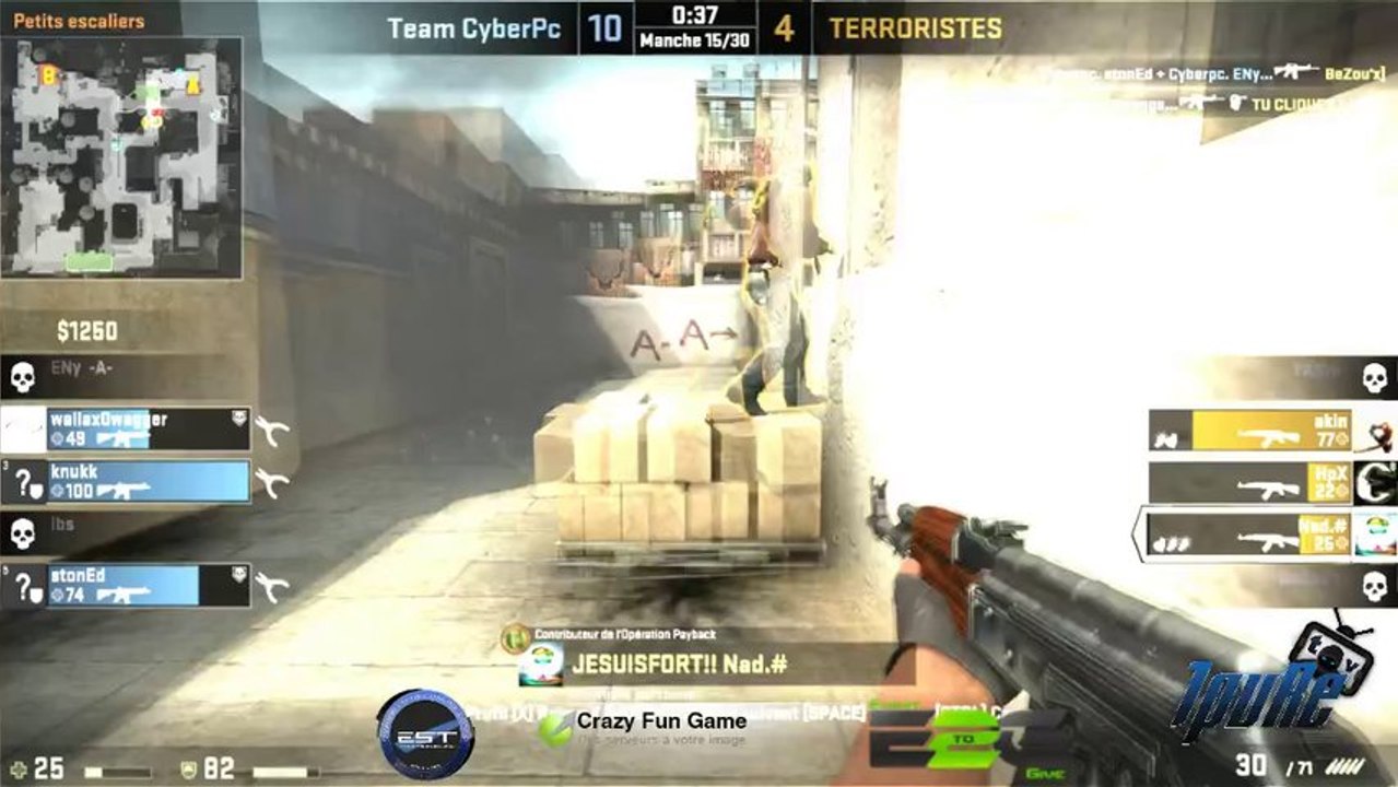 E2G Tournament #1 8e finale CYBERPC vs Elysium