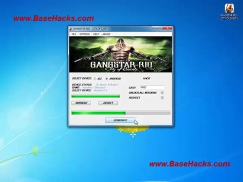 Gangstar Rio City of Saints Hack Cheat Tool 2013 [ANDROID] [iOS] - Download