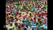 Canicule record en Chine : les piscines prises d'assaut