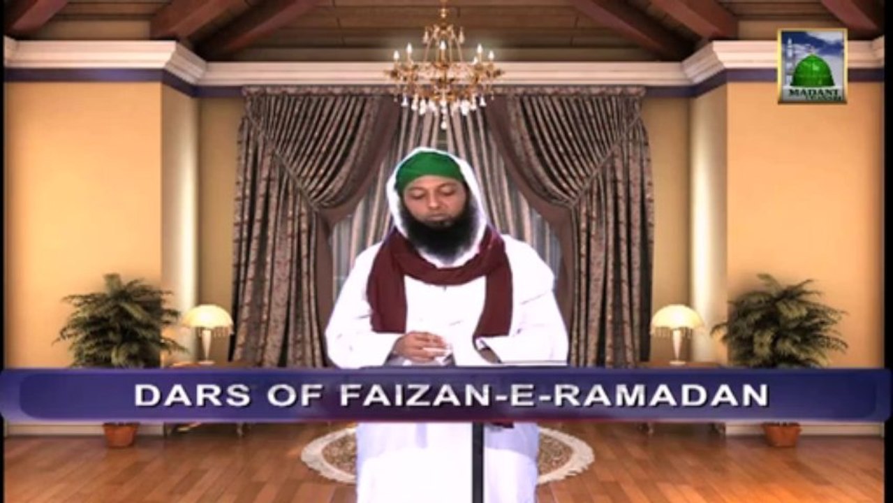 Dars of Faizan e Ramazan Ep 26 - Blessings of Eid ul Fitr - Blessings of Ramadan