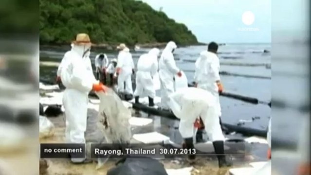 La marée noire s'aggrave en Thaïlande - no comment