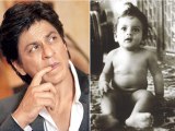 Like Father Like Son AbRam has dimples just like Shahrukh