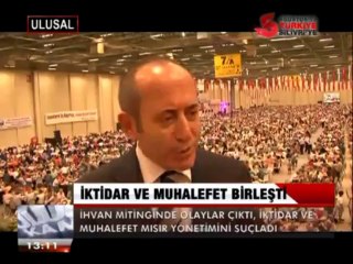 İKTİDAR VE MUHALEFET MISIR KONUSUNDA BİRLEŞTİ