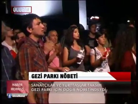 TAKSİM GEZİ PARKI NÖBETİ