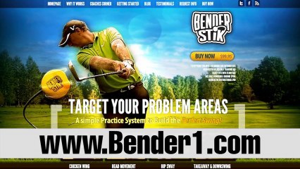 Ted Fulte Fixes his Golf swing with the BenderStik