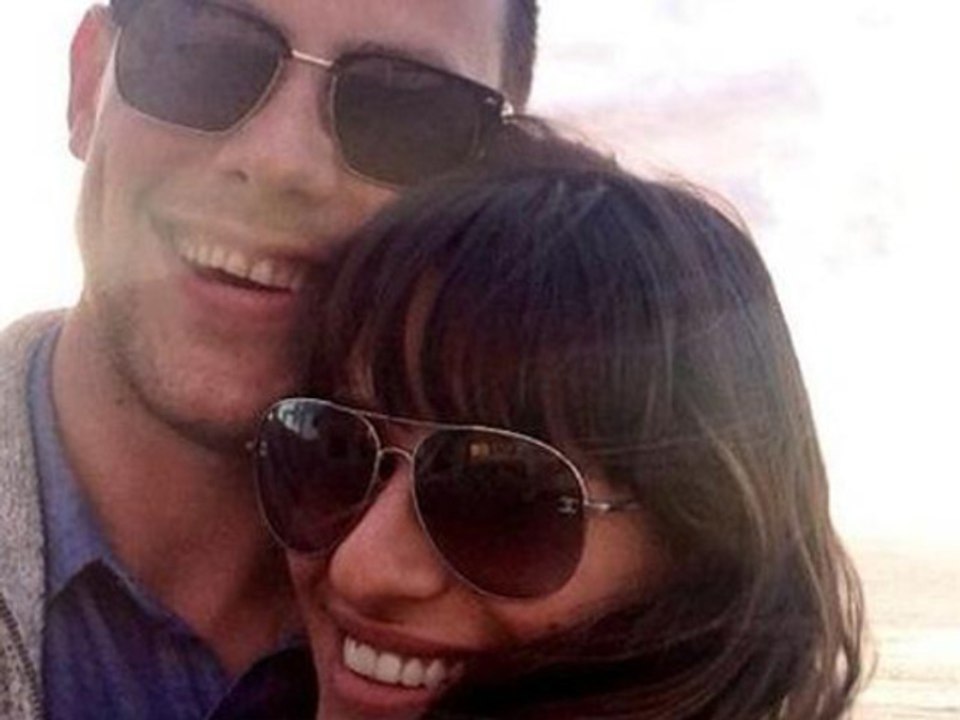 Lea Michele Photographed For First Time After C...