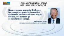 Le financement du Stade des Lumières est bouclé: Jean-Michel Aulas, dans GMB - 31 juillet