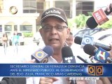 Secretario de Fetrazulia denunció ante el MP a Arias Cárdenas por presuntas agresiones y amenazas