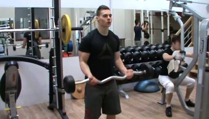 Biceps - curl barre