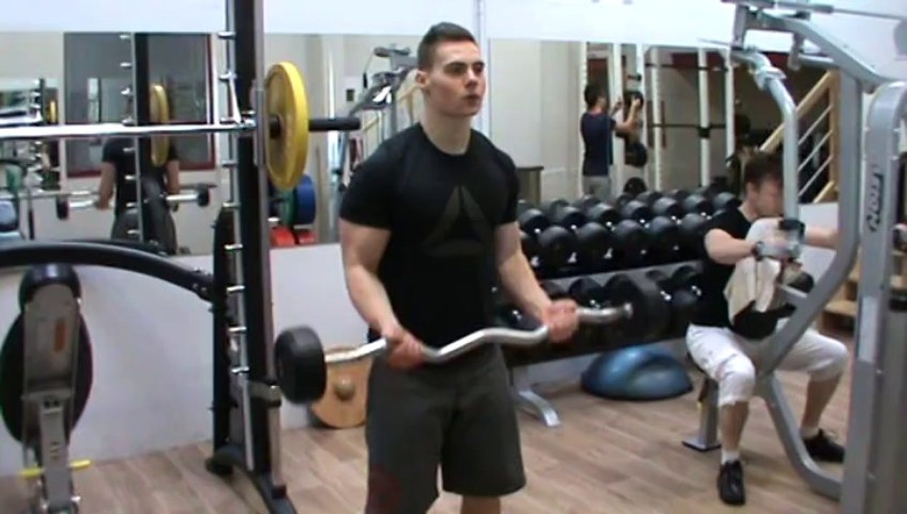 Biceps - curl barre