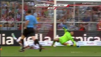 Manchester City vs Milan 3:0 Kolarov
