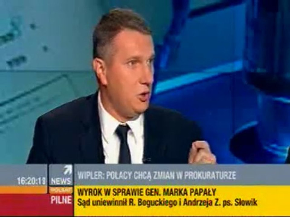 Bogucki i "Słowik" uniewinnieni - rozmowa w Polsat News - Przemysław Wipler
