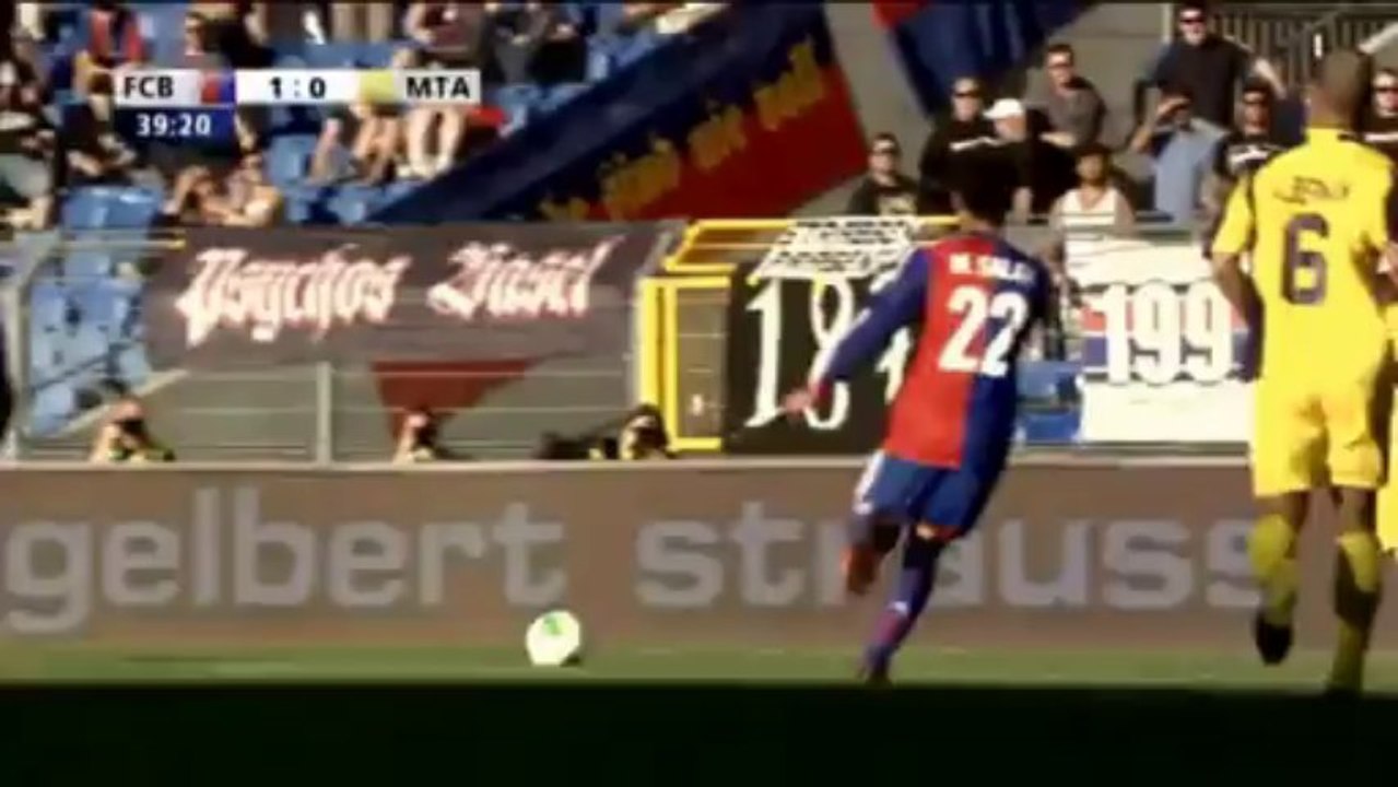 Cl-quali: no look! diaz' hackentrick lässt basel jubeln