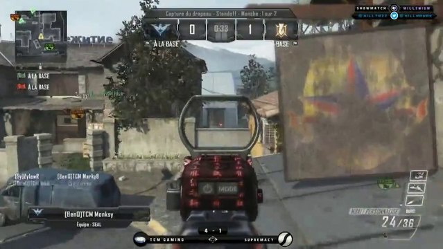 TCM VS Supremacy - COD eSport - Black Ops 2 Showmatch casté par Tazz et Nawak (part 2)