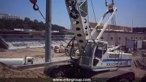 ERKE Dış Ticaret ltd., Soilmec SM-870 Crawler Crane - Beşiktaş İnönü Stadium - İstanbul