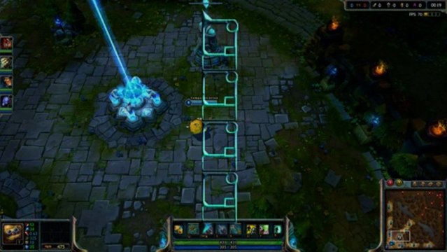 Free LoL UI Stream Overlay / Glacial Theme ( Download in Description )