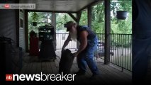 RACCOON ROCK: Hillbilly’s Dance with Pet Raccoon Goes Viral