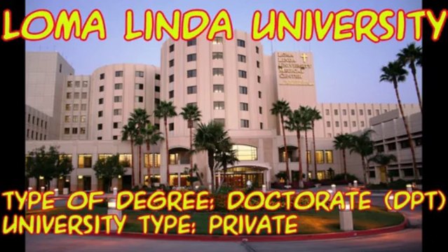 Physical Therapy Schools In California