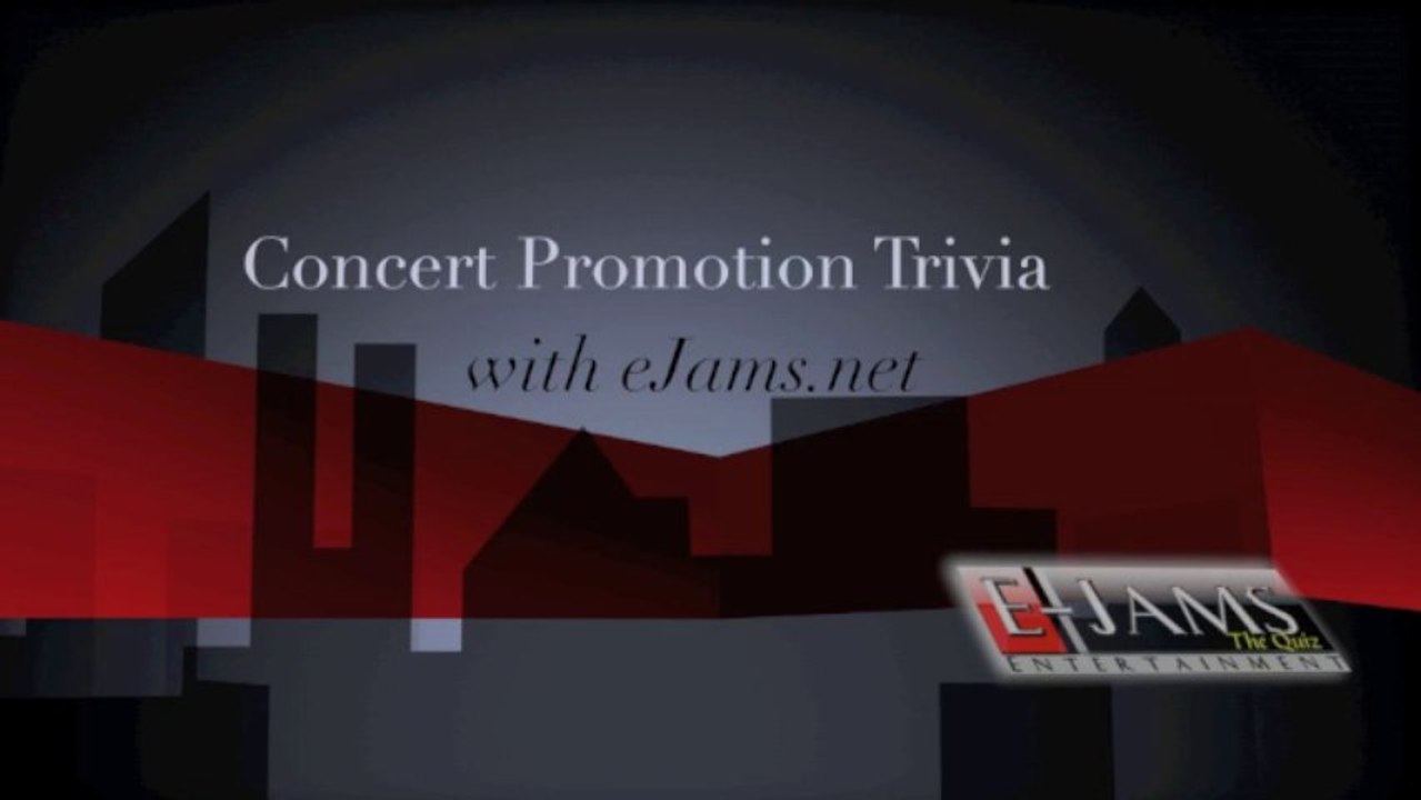 Concert Industry Trivia #101