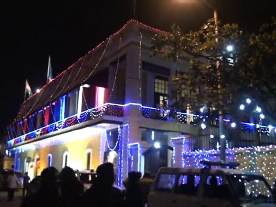 Feu d'artifice| 14 Juillet 2013 | Pondichéry, Inde (Version Garden Party au Consulat Général de France à Pondichéry)