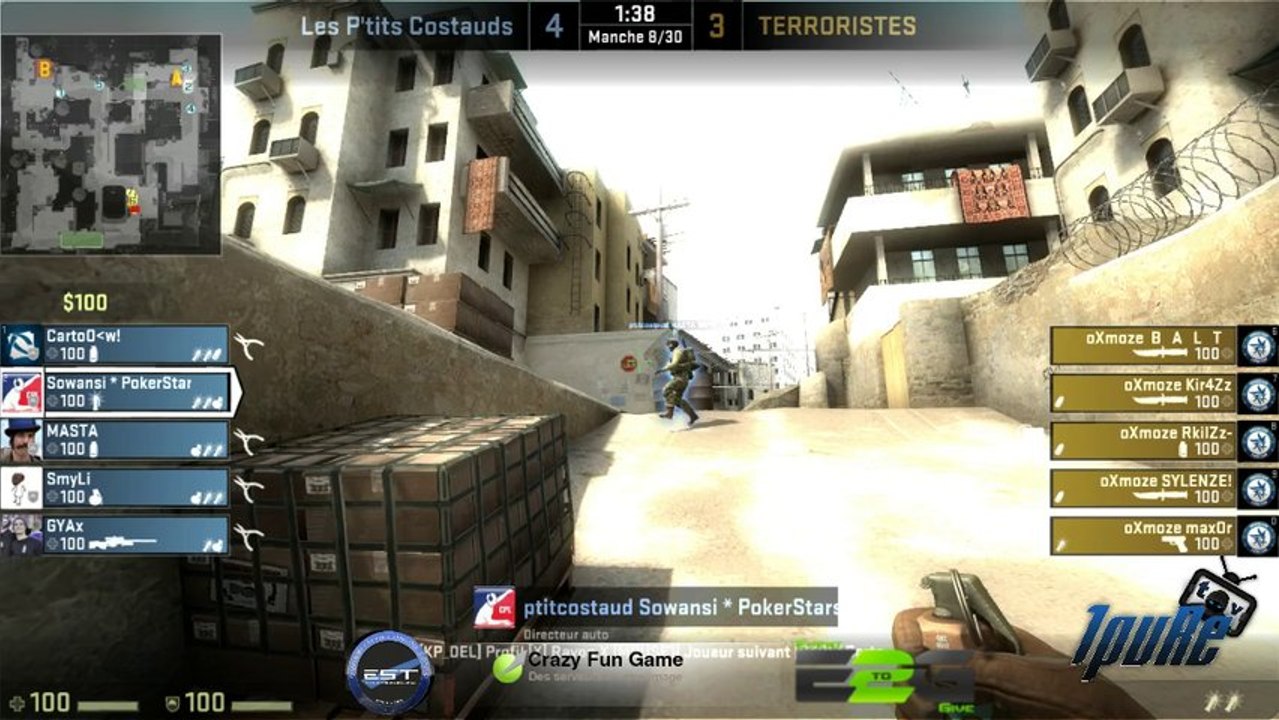 E2G Tournament #1 Demi Finale oXmoze vs Les Petits Costauds