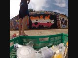Graffiti's Art bombing blas crew avignon GoPro
