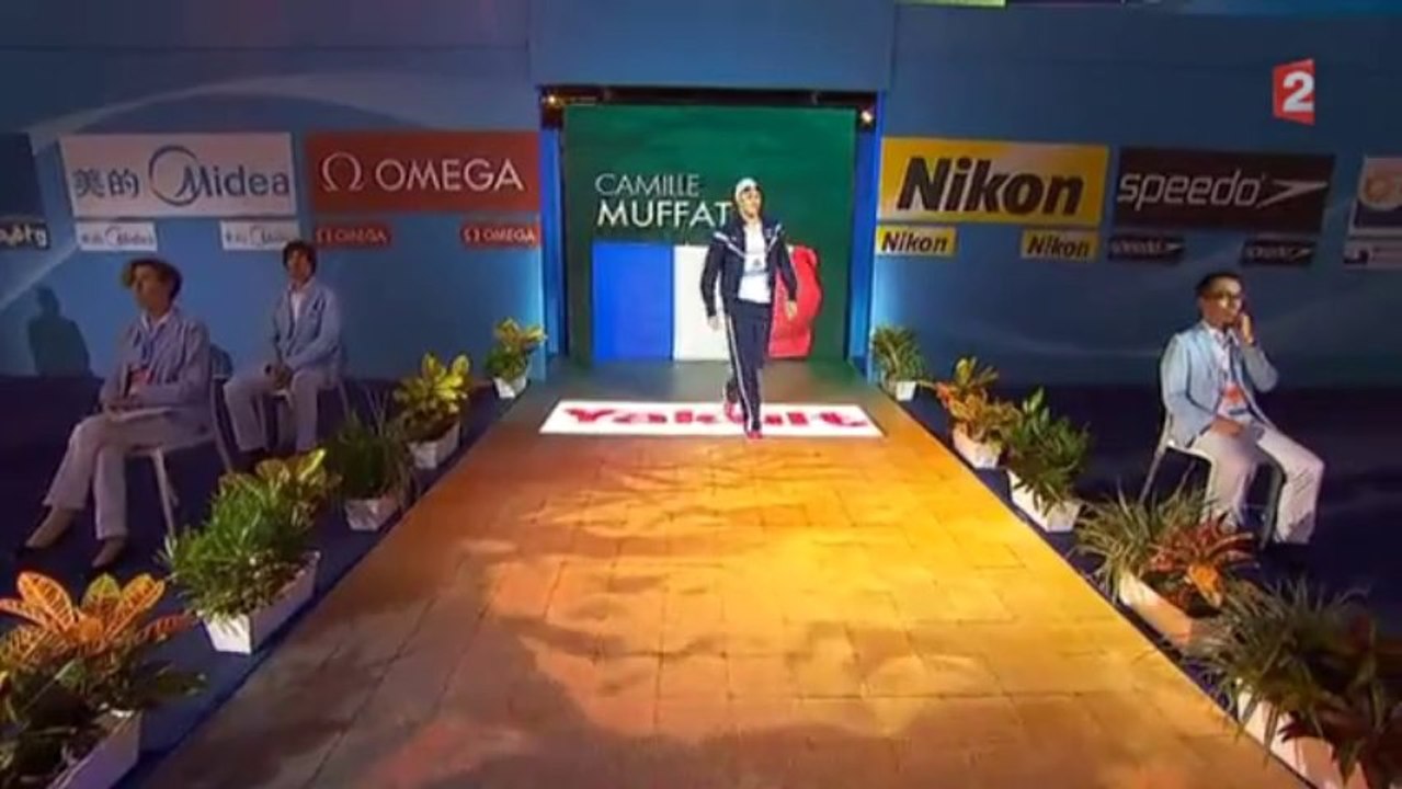 Finale 200m NL (F) - ChM 2013 natation (Bonnet, Muffat)