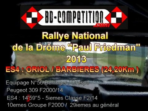 Rallye de la Drome 2013 - ES4