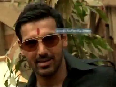 film shootout at wadala with tv serials Ram kapoor & john abraham