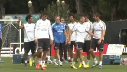 Real Madrid in California Second training