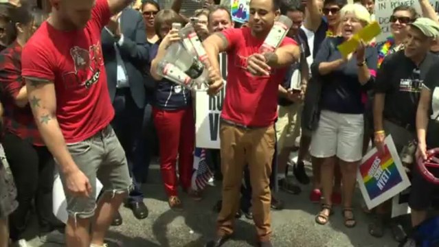 Onda de protestos contra a vodca russa