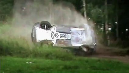 Compil de CRASH sur le rallye de Finlande 2013.