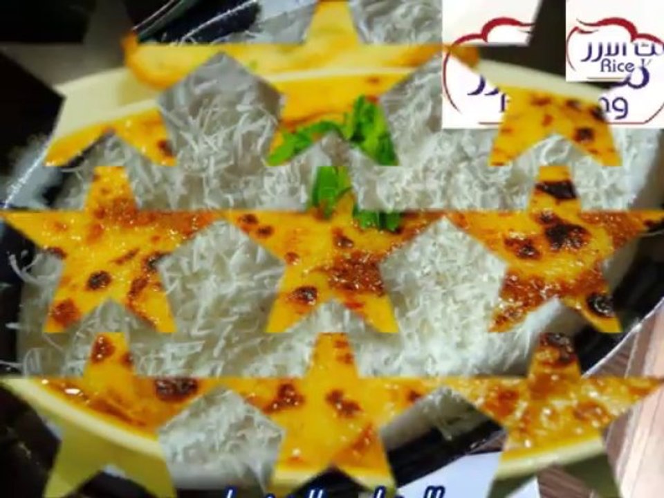 طريقة عمل صينية أرز بالخضار والبشاميل , وصفات شهية - ملك الارز