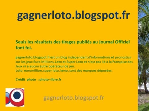 Résultat Tirage LOTO samedi 10 août Notre Système pour avoir plus de Chance
