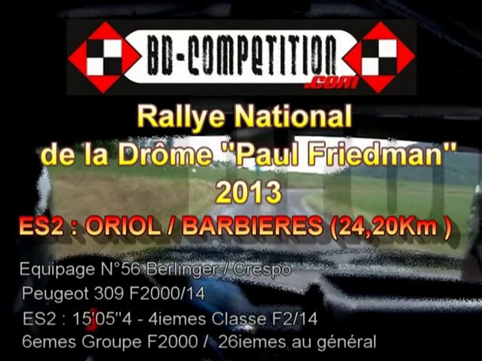 Rallye de la Drome 2013 - ES2