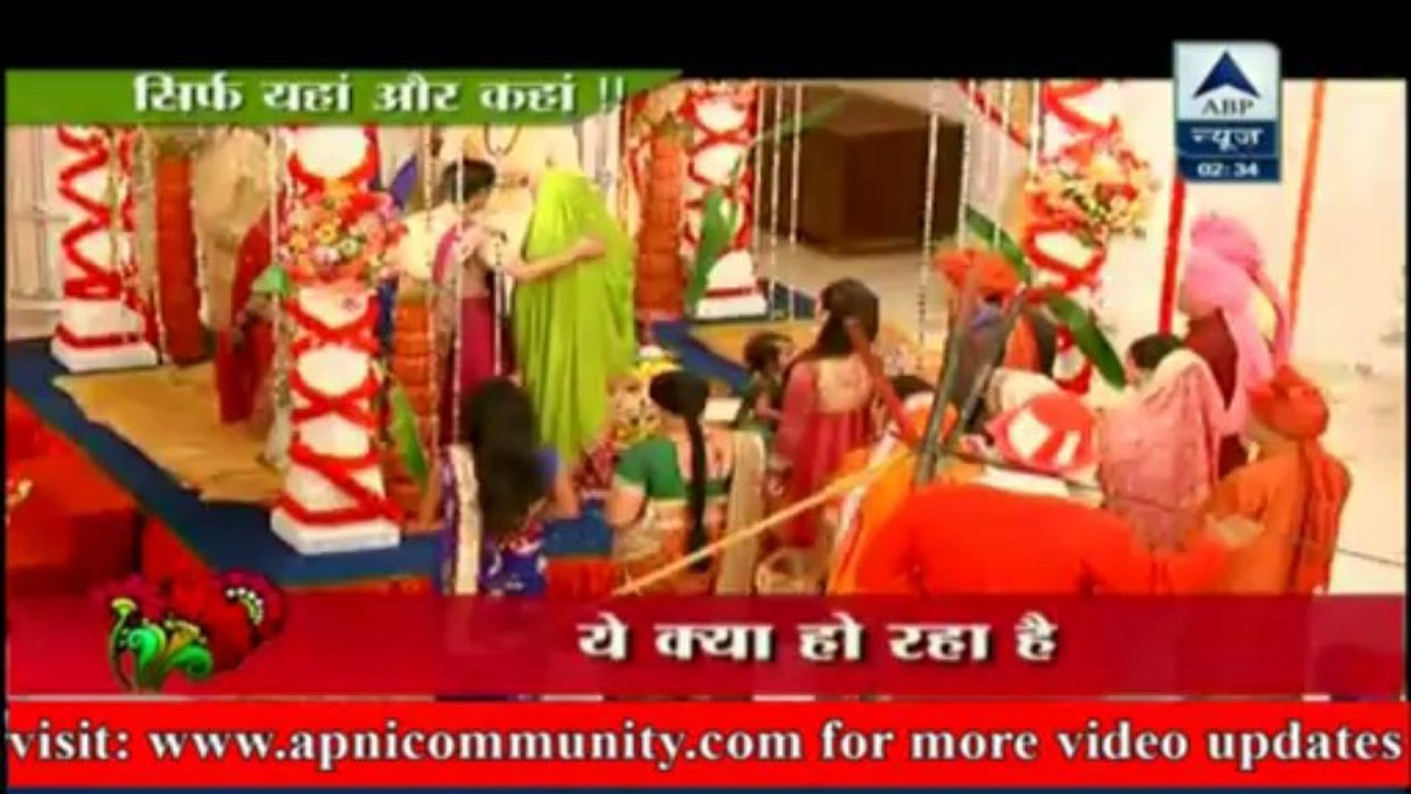 Saathiya-01 Aug 2013-Aham ki Dulahan Bani Radha