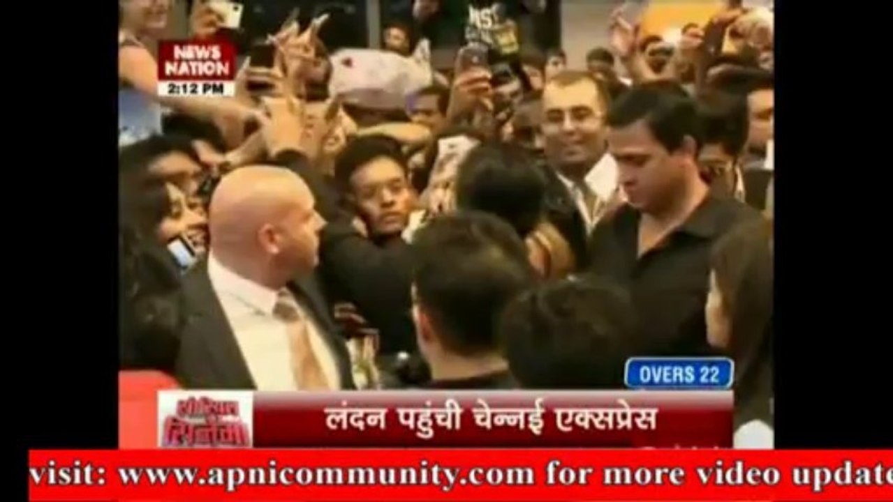 London Pahunchi Channai Express-01 Aug 2013